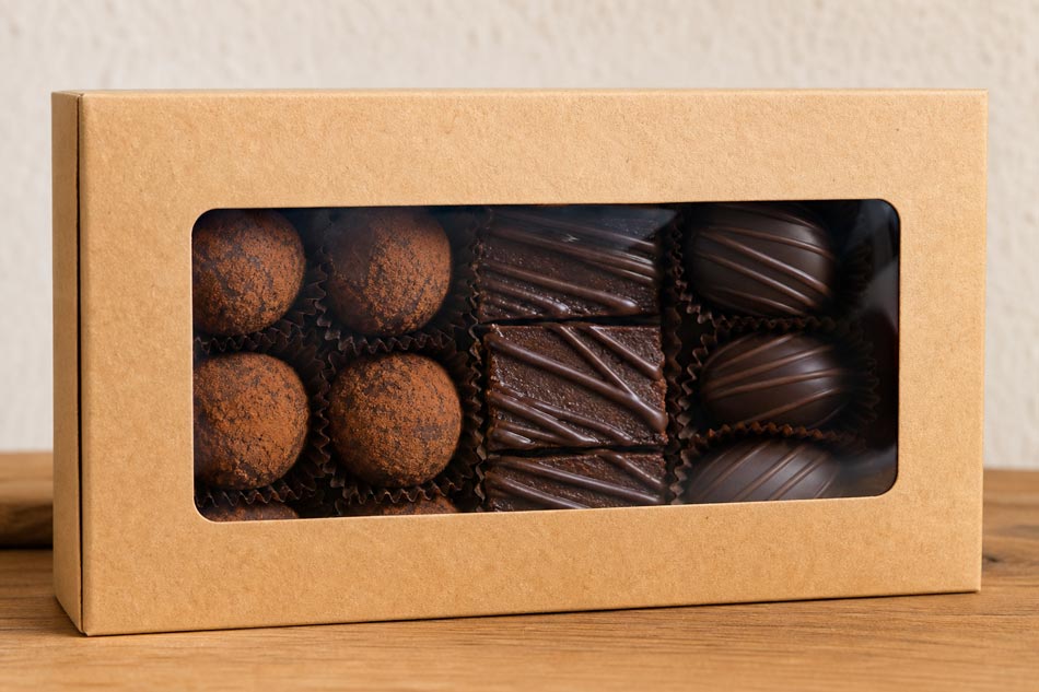 طراحی جعبه شفاف برای محصول